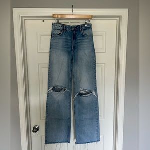 Zara High-Rise 90’s Wide Leg Jeans